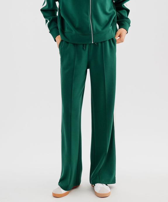 Pantalon de jogging en maille sport extensible femme vue1 - GEMO(FEMME PAP) - GEMO
