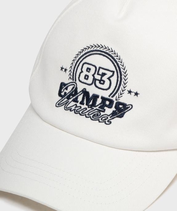 Casquette avec inscriptions brodées ados - Camps United vue3 - CAMPS - GEMO