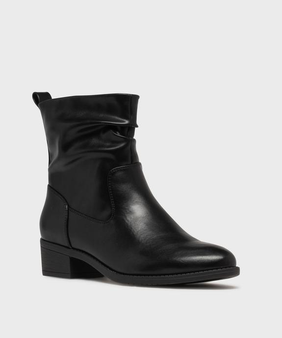 Boots avec tige souple femme - Valentina Baldano vue2 - VALENTINA BALDANO GEMO FORGOOD - GEMO