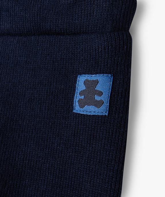 Pantalon bébé garçon en maille - LuluCastagnette vue3 - LULUCASTAGNETTE - GEMO
