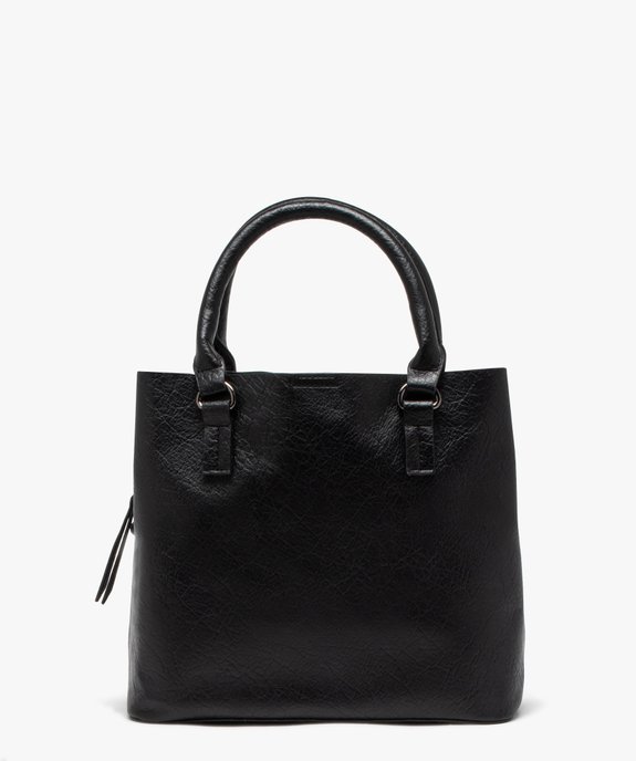 Sac porté main effet veiné femme vue1 - GEMO (ACCESS) - GEMO