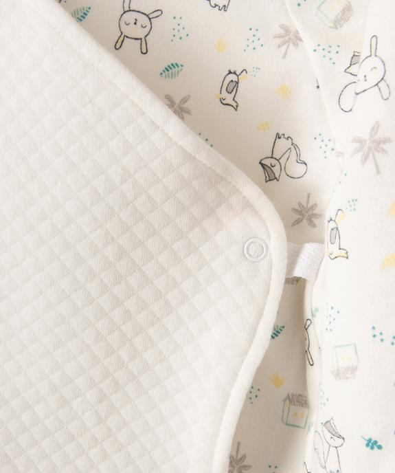 Gilet bébé cache-cœur réversible - Petit Béguin vue2 - PETIT BEGUIN - GEMO