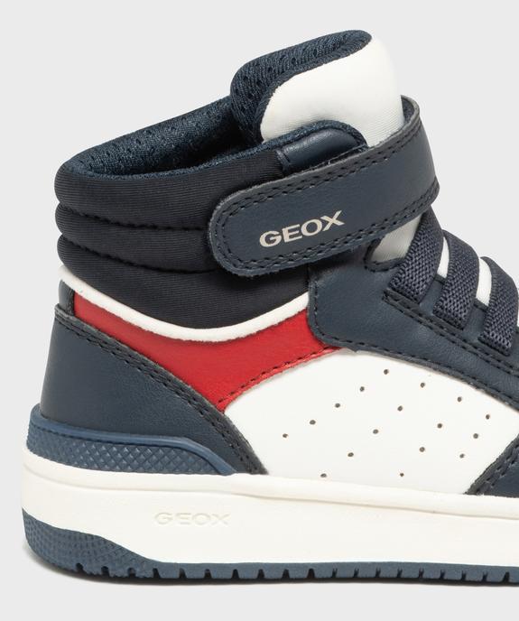 Baskets montantes tricolores garçon - Geox vue6 - GEOX - GEMO