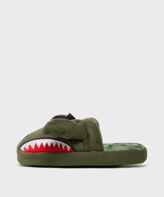 Chaussons mules en forme de dragon garçon  vue1 - GEMO (ENFANT) - GEMO