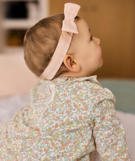 Ensemble 3 pièces bébé fille blouse, legging et bandeau - LuluCastagnette vue7 - LULUCASTAGNETTE - GEMO