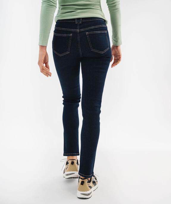 Jean Slim stretch taille normale femme vue3 - GEMO 4G FEMME - GEMO