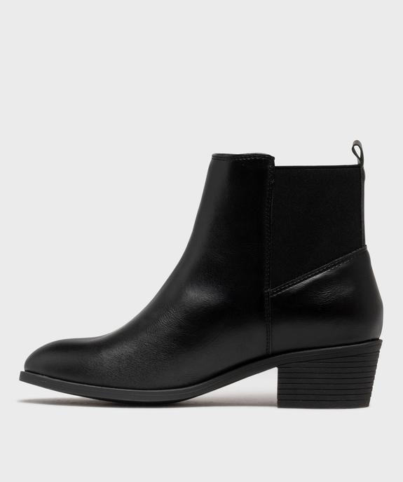 Bottines à talon avec élastique à la cheville femme - Valentina Baldano vue3 - VALENTINA BALDA - GEMO