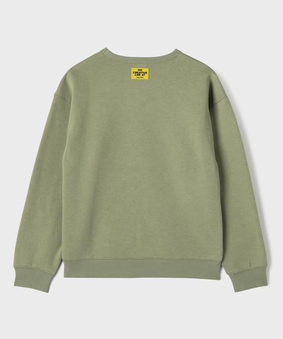 Sweat en molleton moelleux garçon vue4 - GEMO (JUNIOR) - GEMO