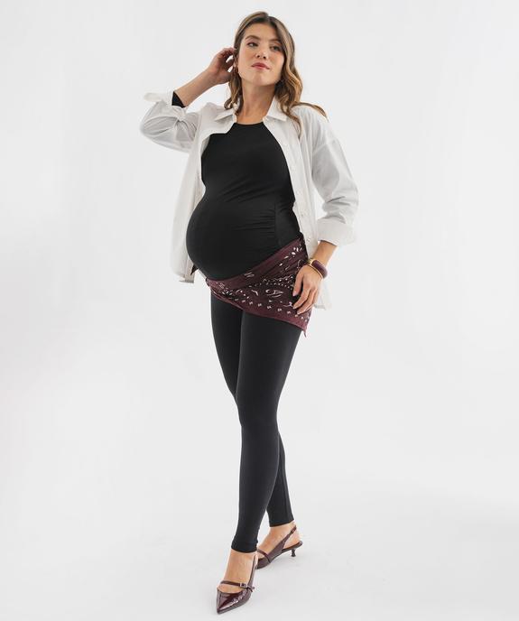 Tee-shirt de grossesse à manches longues vue8 - GEMO 4G MATERN - GEMO