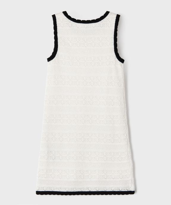 Robe courte sans manches en crochet fille vue4 - GEMO (ENFANT) - GEMO