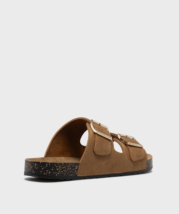 Sandales mules à semelle anatomique femme - Isotoner vue4 - ISOTONER - GEMO