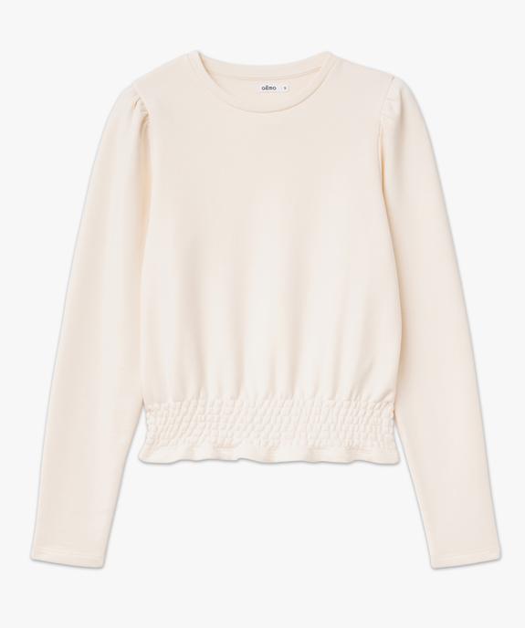 Sweat blousant à manches ballon femme vue4 - GEMO(FEMME PAP) - GEMO