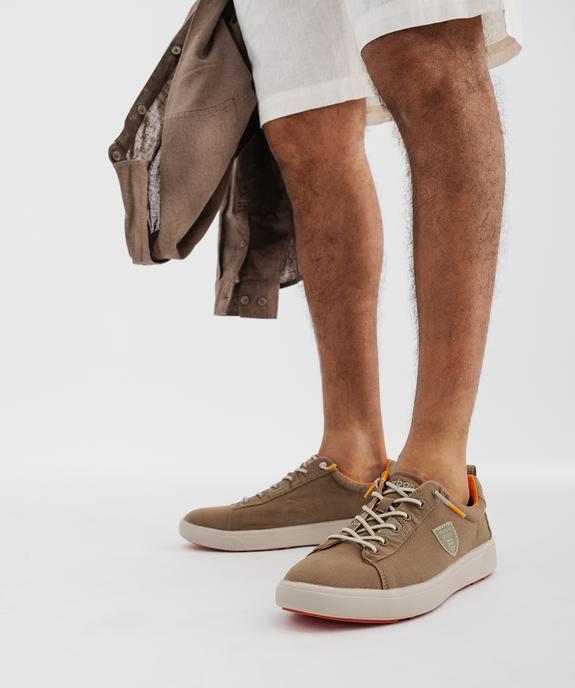 Tennis en toile à semelle sport homme - Urban Steps vue7 - URBAN STEPS GEMO FOR GOOD - GEMO