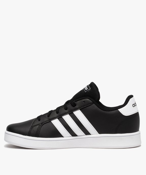 Baskets garçon à lacets – Adidas Grand Court vue3 - ADIDAS - GEMO