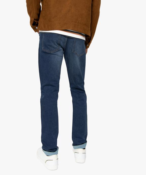 Jean homme coupe slim vue3 - GEMO (HOMME) - GEMO