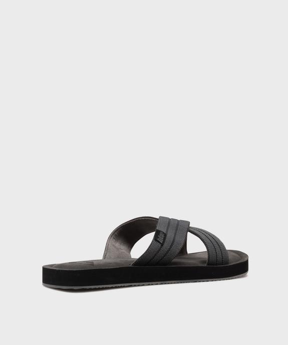 Mules à larges brides croisées homme - Lee Cooper vue4 - LEE COOPER - GEMO