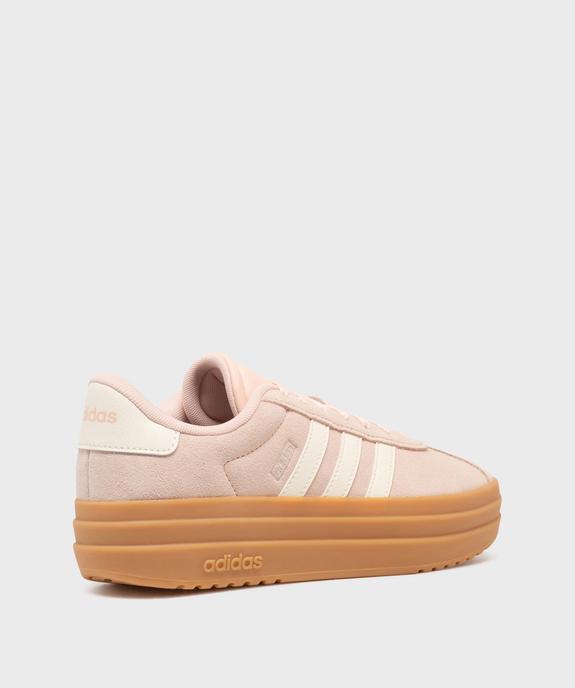 Baskets VL Court bold dessus cuir femme - Adidas vue4 - ADIDAS - GEMO