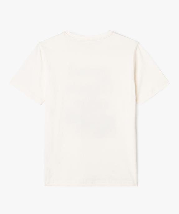 Tee-shirt garçon à manches courtes imprimé vue3 - GEMO (JUNIOR) - GEMO
