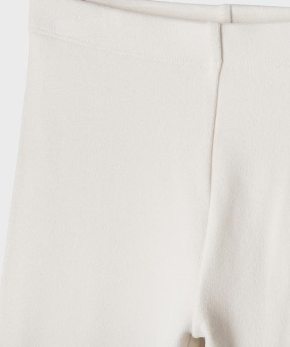 Legging long en maille chaude fille vue2 - GEMO (ENFANT) - GEMO