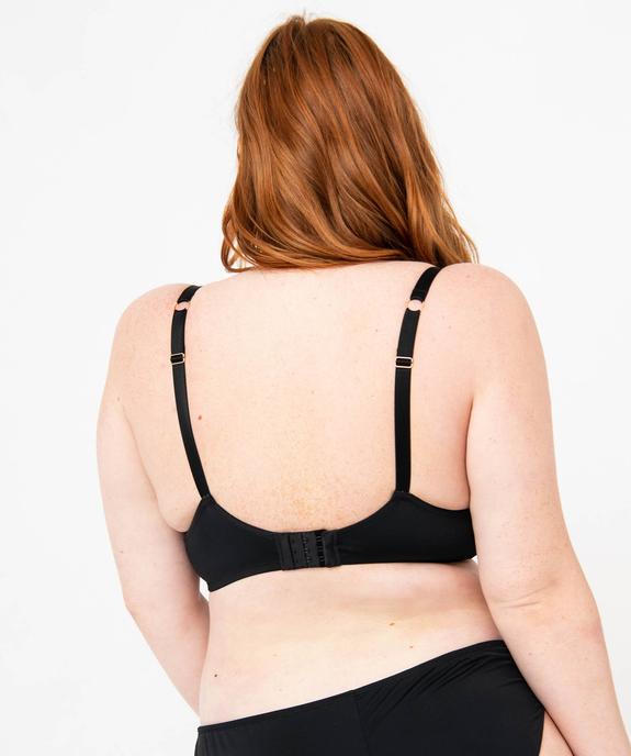 Soutien-gorge grande taille emboîtant à armatures et coques fines vue2 - GEMO(HOMWR FEM) - GEMO