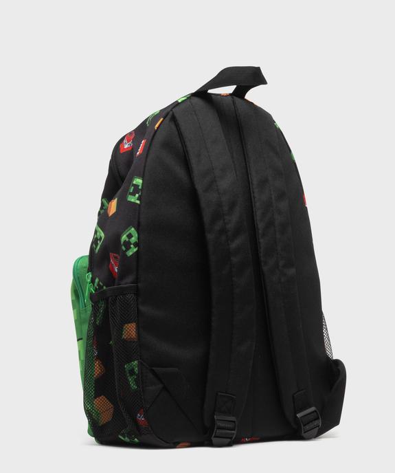 Sac à dos en toile imprimé garçon - Minecraft vue2 - MINECRAFT - GEMO