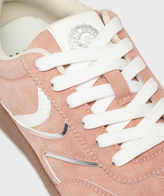 Baskets basses à lacets femme - Camps United vue6 - CAMPS - GEMO