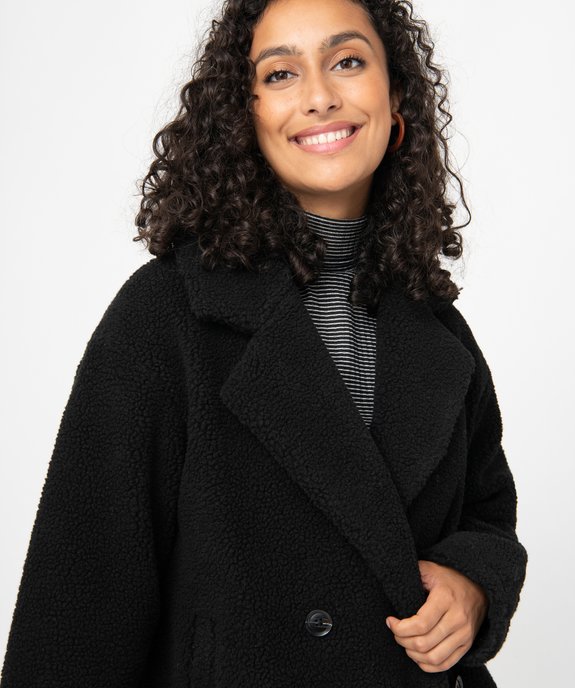 Veste femme en fourrure imitation vue2 - GEMO(FEMME PAP) - GEMO