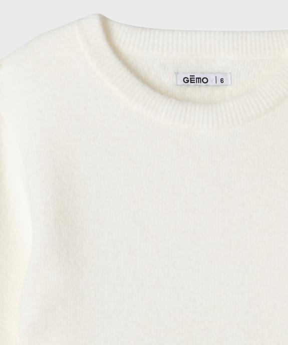 Pull en maille scintillante avec intérieur douillet fille vue2 - GEMO (ENFANT) - GEMO