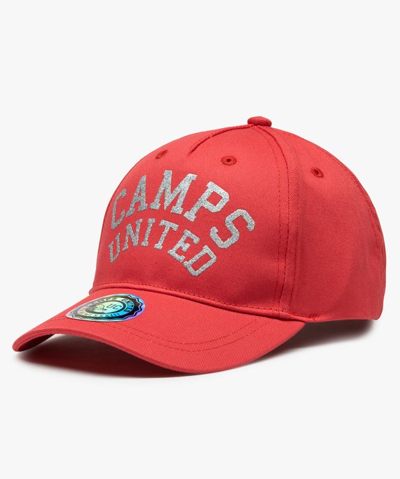 Casquette fille à inscription pailletée - Camps United vue1 - CAMPS  UNITED - GEMO