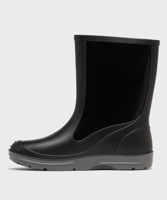 Bottes de pluie garçon à semelle crantée contrastée vue9 - 5 MILES - GEMO