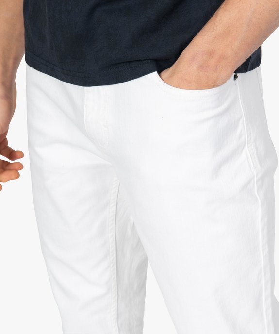 Pantalon homme 5 poches coupe Straight vue2 - GEMO (HOMME) - GEMO