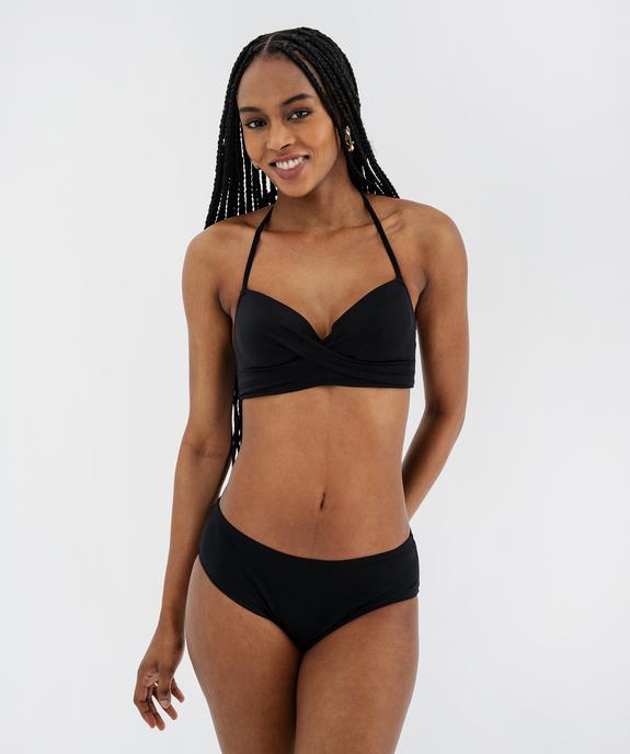Haut de maillot de bain à armatures et bonnets moussés vue3 - GEMO (PLAGE) - GEMO