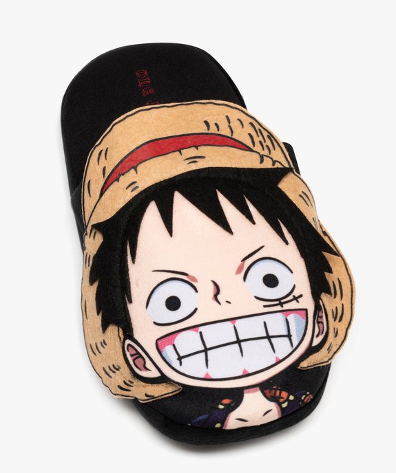 Chaussons mules motif manga homme - One Piece vue5 - ONE PIECE - GEMO