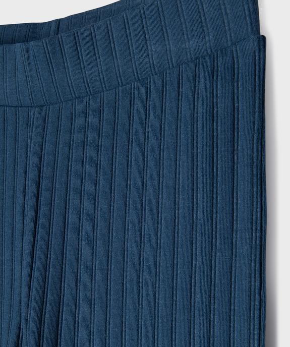 Leggings flare en maille côtelée fille vue2 - GEMO 4G FILLE - GEMO