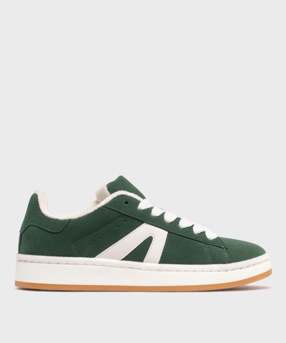 Basket basses style skate à larges lacets femme vue1 - SANS MARQUE - GEMO