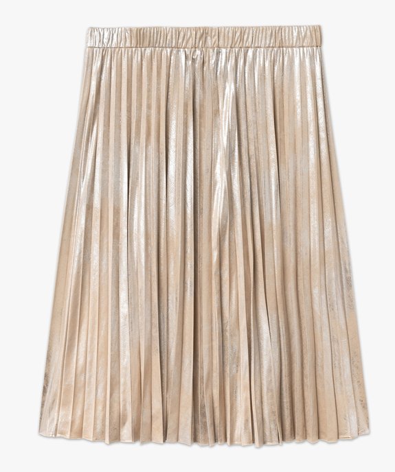 Jupe plissée scintillante femme grande taille vue5 - GEMO (G TAILLE) - GEMO