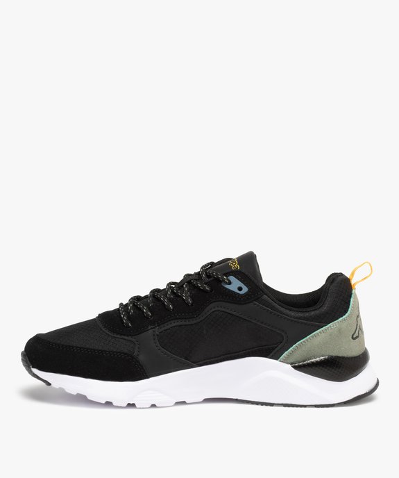 Baskets homme running multi-matières – Kappa Brady vue3 - KAPPA - GEMO
