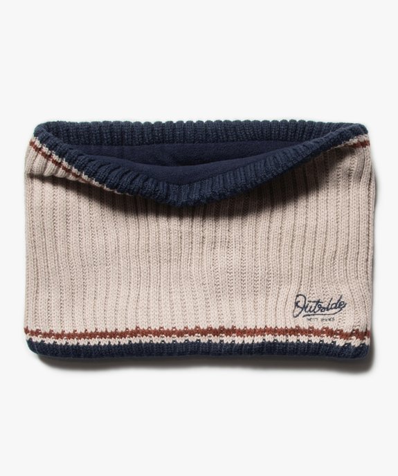 Snood garçon large à doublure chaude vue1 - GEMO (ENFANT) - GEMO