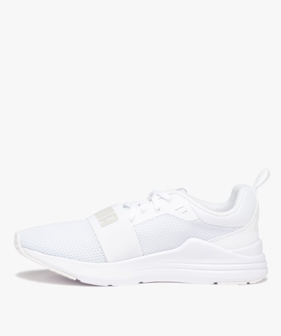 Baskets homme running légères unies – Puma Wired vue3 - PUMA - GEMO