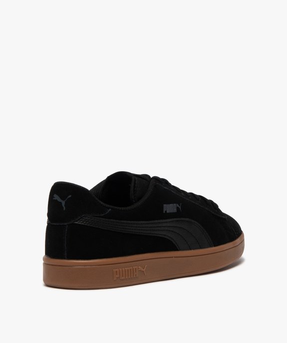 Baskets homme dessus cuir à lacets – Puma Smash vue4 - PUMA - GEMO