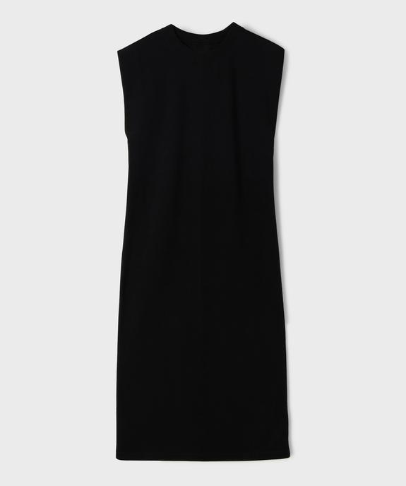 Robe sweat longue sans manches femme vue1 - GEMO 4G FEMME - GEMO