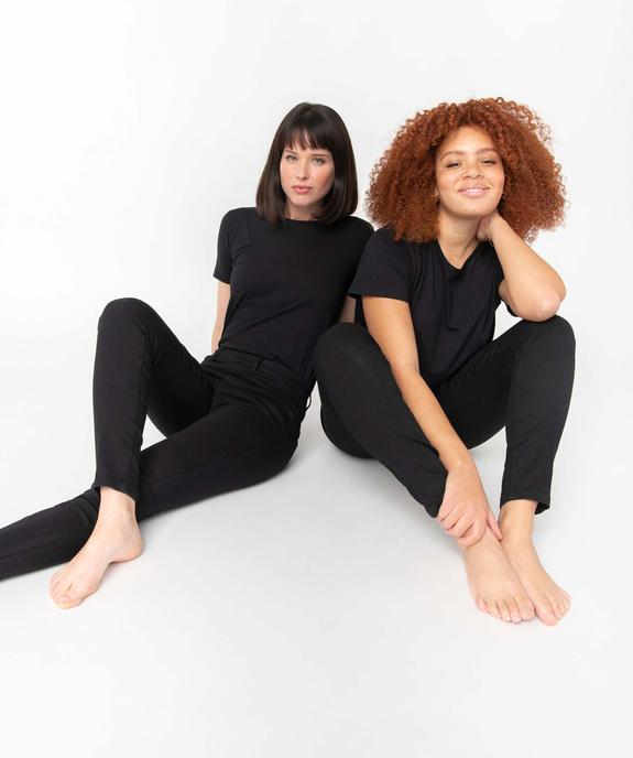 Jegging femme taille normale  vue1 - GEMO 4G FEMME - GEMO