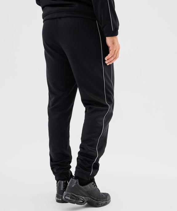 Pantalon de jogging avec liserés réfléchissants homme vue3 - GEMO (HOMME) - GEMO