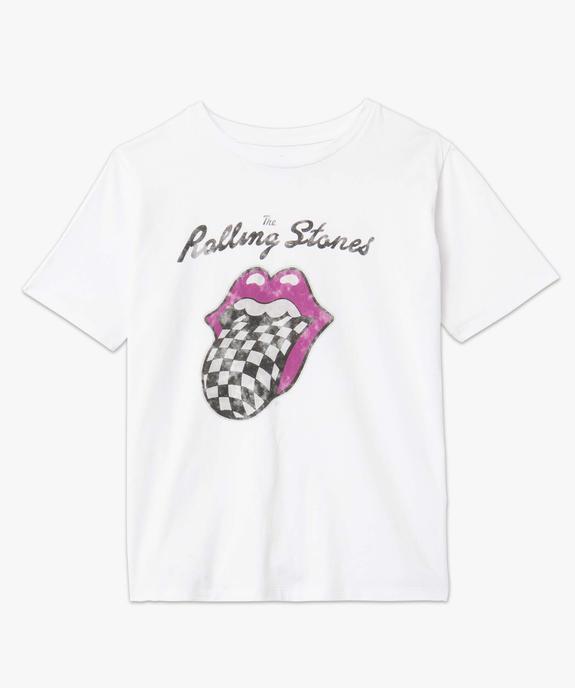 Tee-shirt femme à manches courtes avec motif - Rolling Stones vue4 - ROLLING STONES - GEMO
