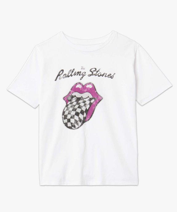 Tee-shirt femme à manches courtes avec motif - Rolling Stones vue4 - ROLLING STONES - GEMO