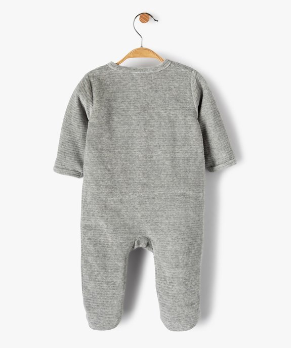 Pyjama bébé garçon avec motifs étoiles et fusée vue5 - GEMO(BB COUCHE) - GEMO