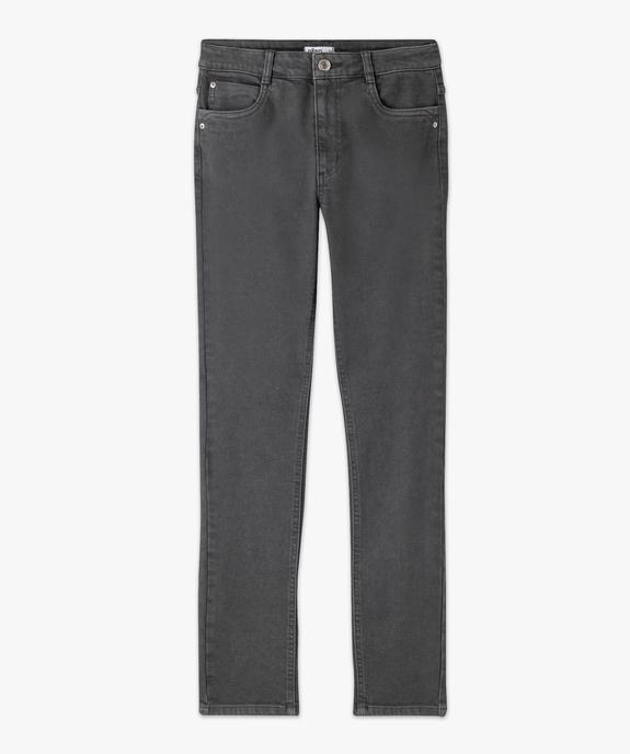Jean slim coloré taille normale femme vue5 - GEMO 4G FEMME - GEMO