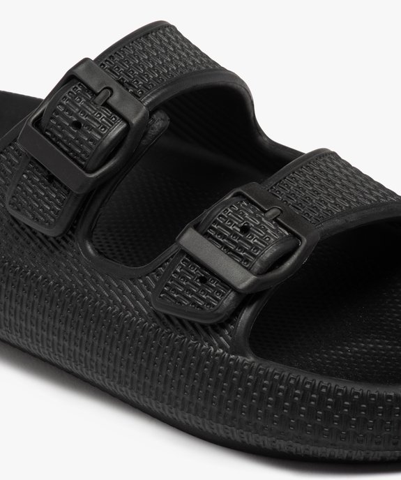 Mules de piscine femme unies à larges brides à boucle avec semelle plateforme - Beppi vue6 - SANS MARQUE - GEMO
