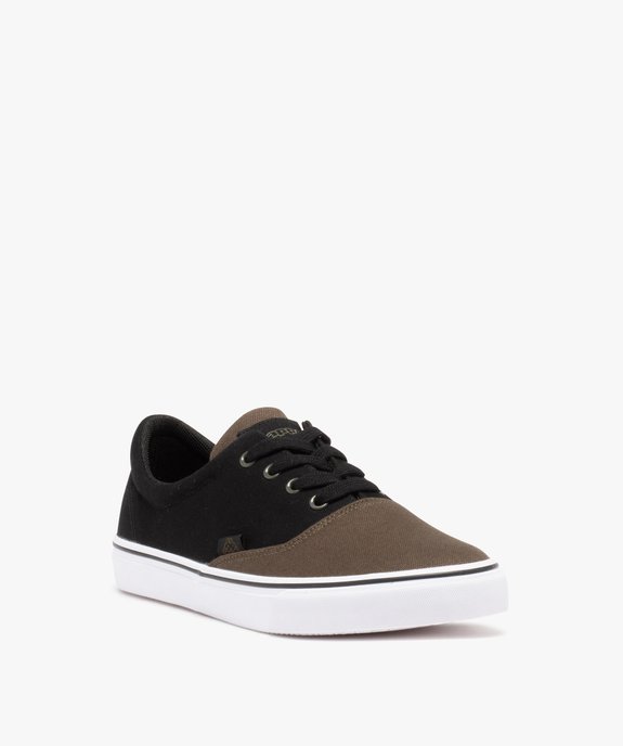 Baskets en toile skateshoes homme - Kappa Nisio vue2 - KAPPA - GEMO
