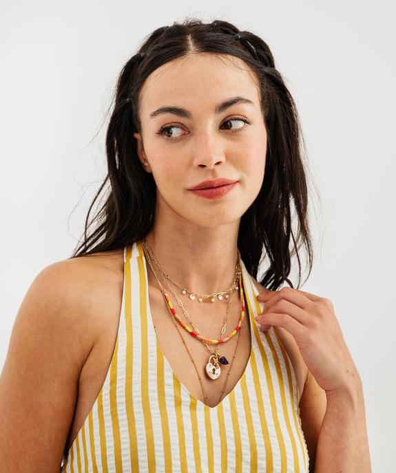 Blouse dos nu à volant réversible femme vue3 - GEMO(FEMME PAP) - GEMO